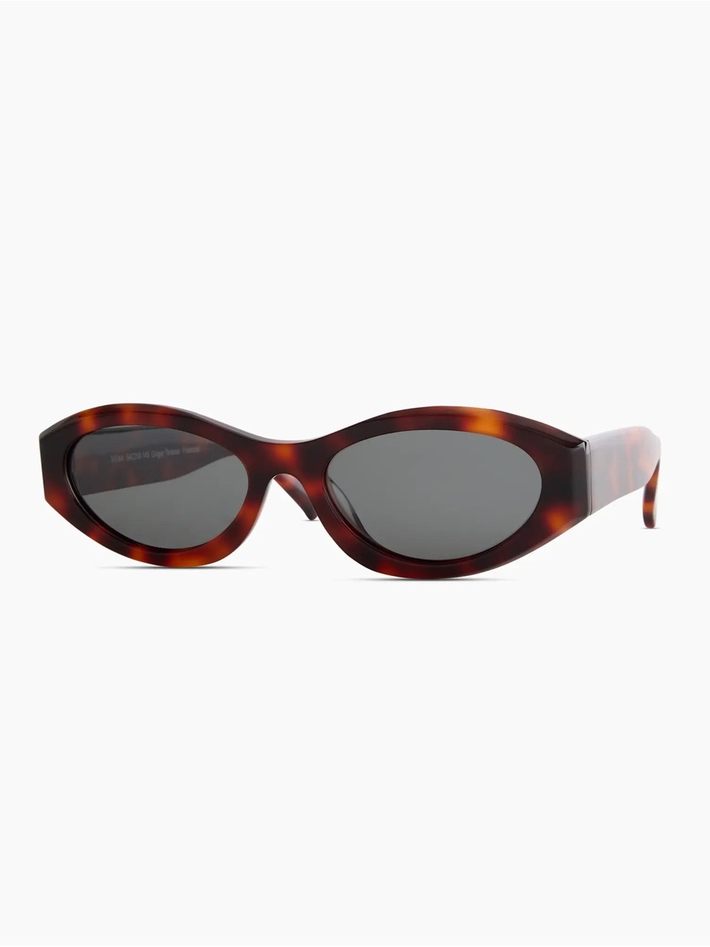 QUINCE Milan Polarized Acetate Sunglasses in Ginger Tortoise